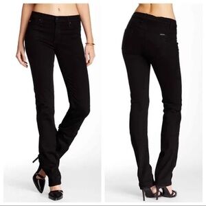 NWT Hudson Jeans TILDA Women's Straight Leg Black Denim